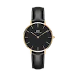 ساعت مچی زنانه دنیل ولینگتون Daniel Wellington Petite Sheffield Black Gold