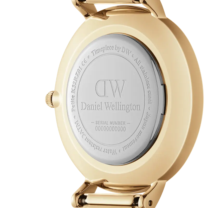 ساعت مچی زنانه دنیل ولینگتون Daniel Wellington Petite Sheffield Black Gold