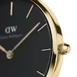 ساعت مچی زنانه دنیل ولینگتون Daniel Wellington Petite Sheffield Black Gold