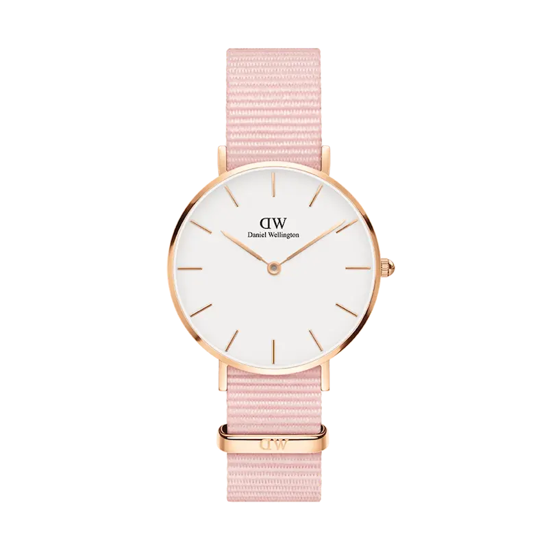 ساعت مچی زنانه دنیل ولینگتون Petite Rosewater Rose Gold