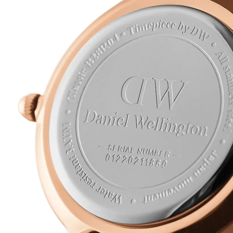 ساعت مچی زنانه دنیل ولینگتون Petite Cornwall Rose Gold