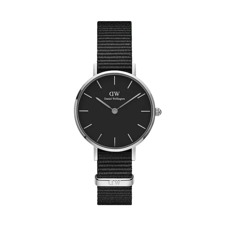 ساعت مچی زنانه دنیل ولینگتون Petite Cornwall Black Silver