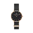 ساعت مچی زنانه دنیل ولینگتون Petite Cornwall Black Rose Gold