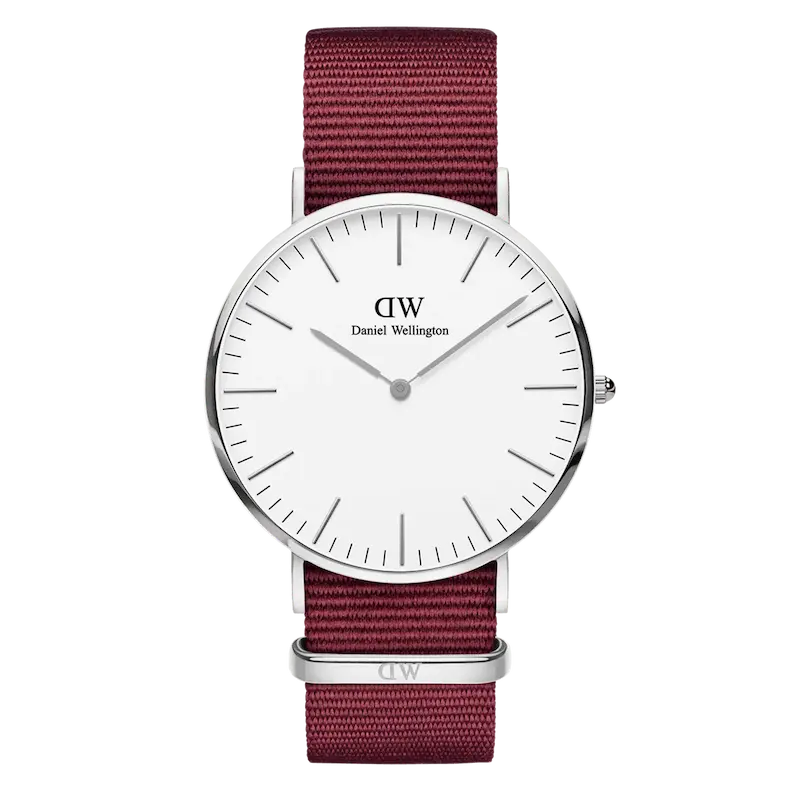 ساعت دنیل ولینگتون Classic Roselyn Silver