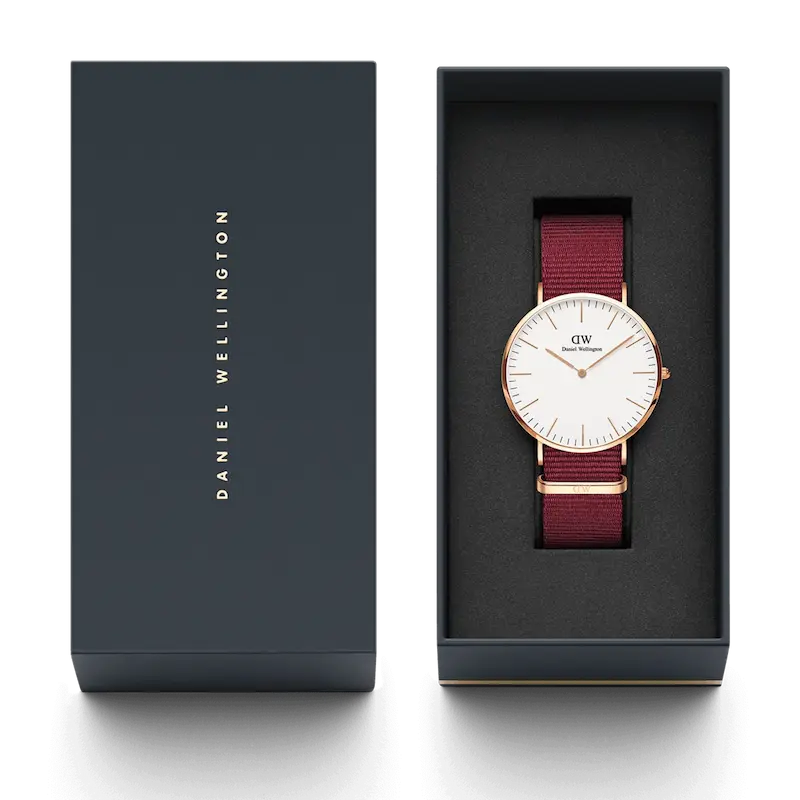ساعت دنیل ولینگتون Classic Roselyn Rose Gold