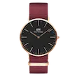 ساعت دنیل ولینگتون Classic Roselyn Black Rose Gold