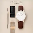 ساعت مچی دنیل ولینگتون Classic Canterbury Rose Gold
