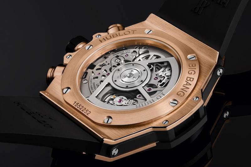 ساعت مچی مردانه هابلو  Unico King Gold Ceramic