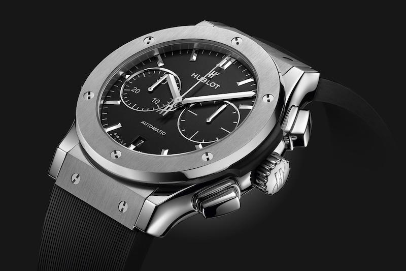 ساعت مچی مردانه هابلو Chronograph Titanium