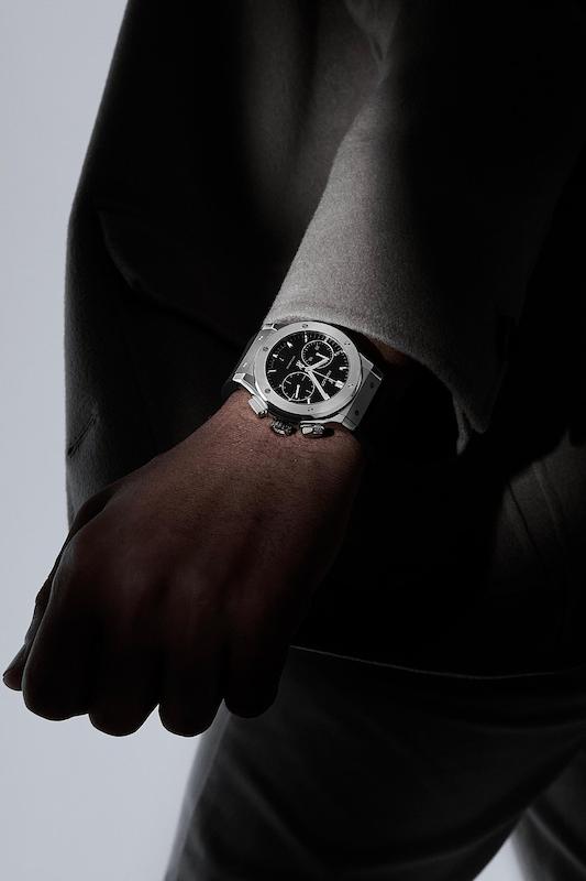 ساعت مچی مردانه هابلو Chronograph Titanium