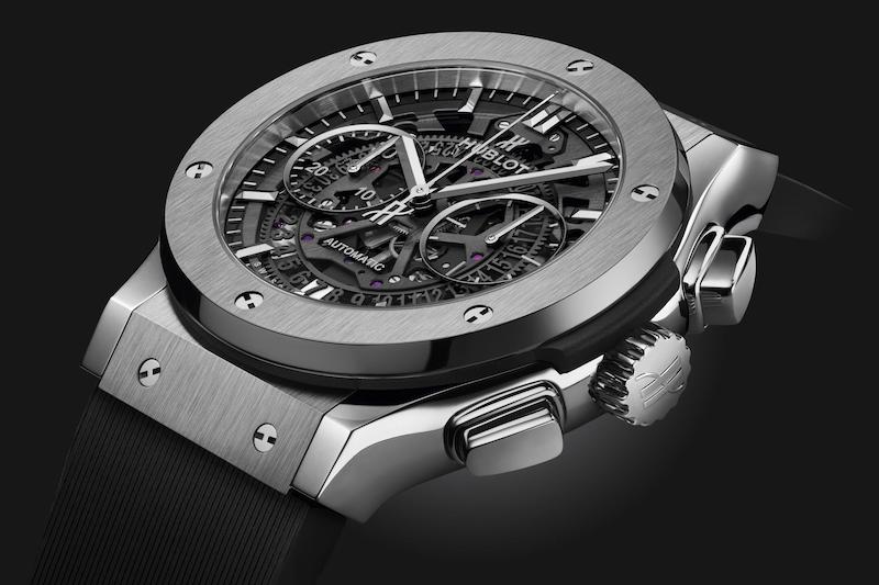 ساعت مچی مردانه هابلو Aerofusion Titanium