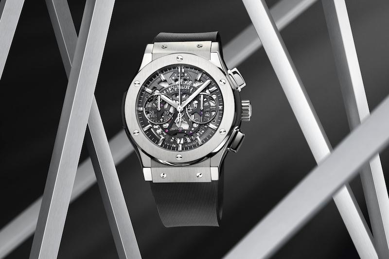 ساعت مچی مردانه هابلو Aerofusion Titanium