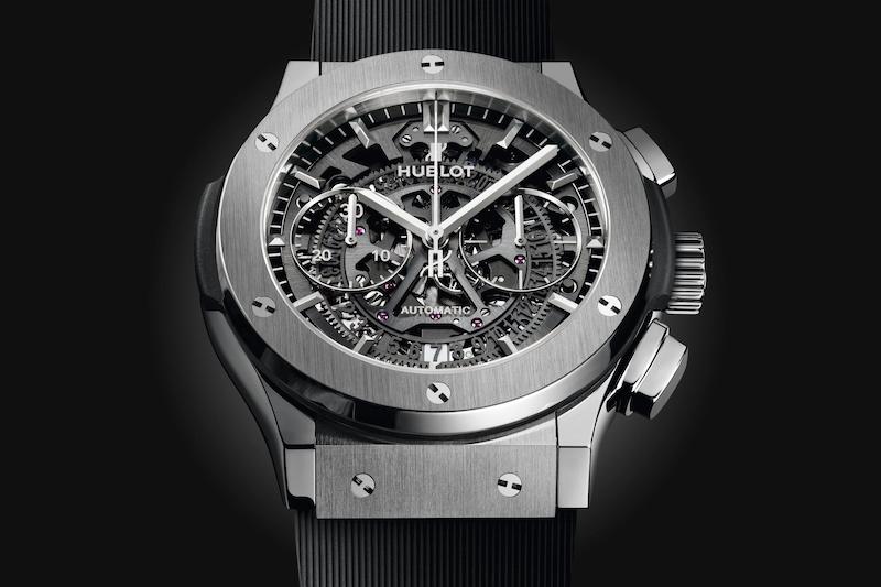 ساعت مچی مردانه هابلو Aerofusion Titanium