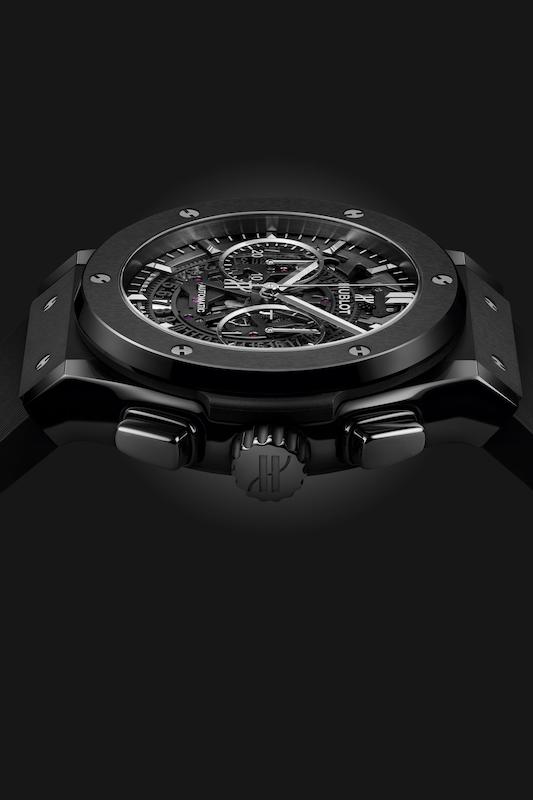ساعت مچی مردانه هابلو Aerofusion Black Magic