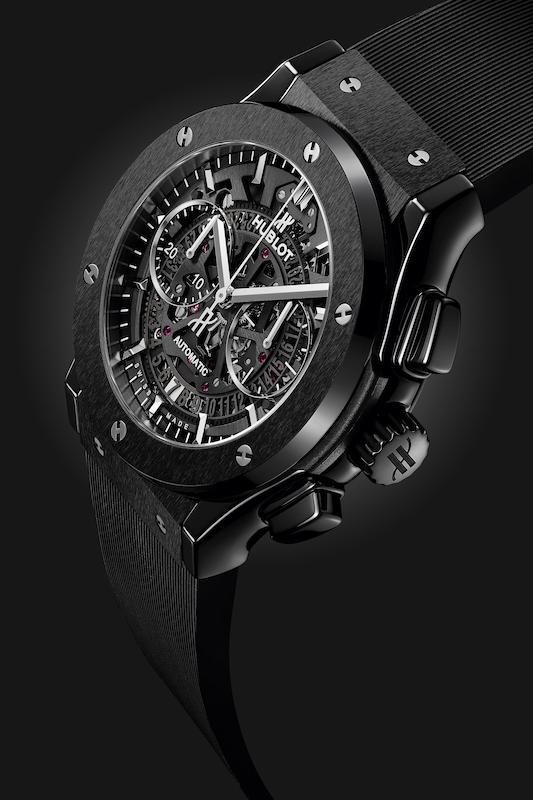 ساعت مچی مردانه هابلو Aerofusion Black Magic