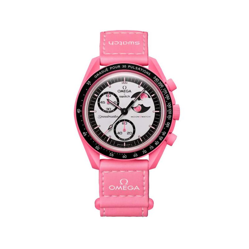ساعت مچی امگا MISSION TO THE PINK MOONPHASE