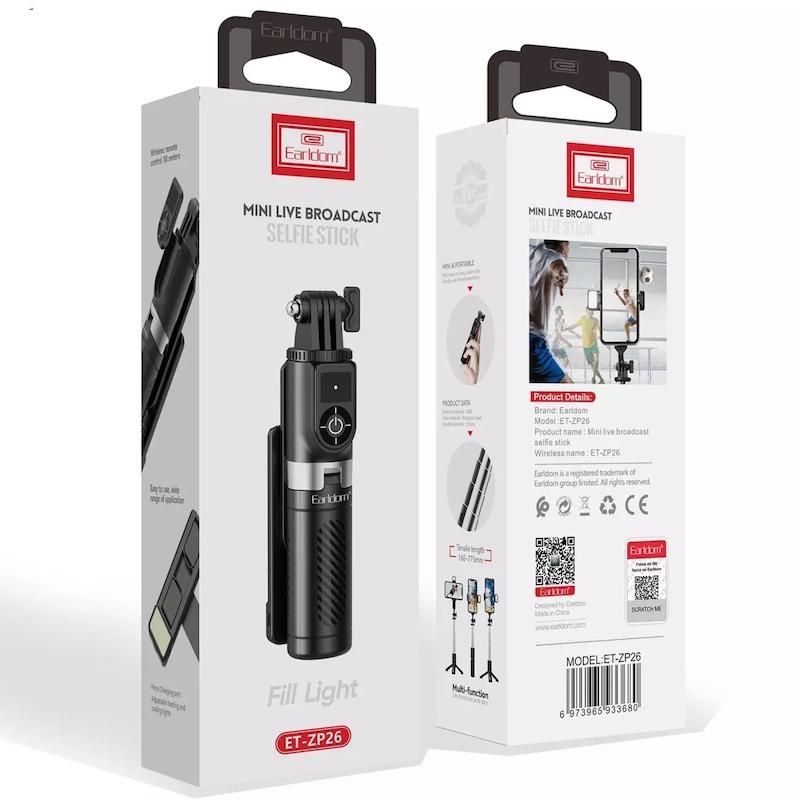 مونوپاد بلوتوثی و سه پایه Earldom مدلET-zp26