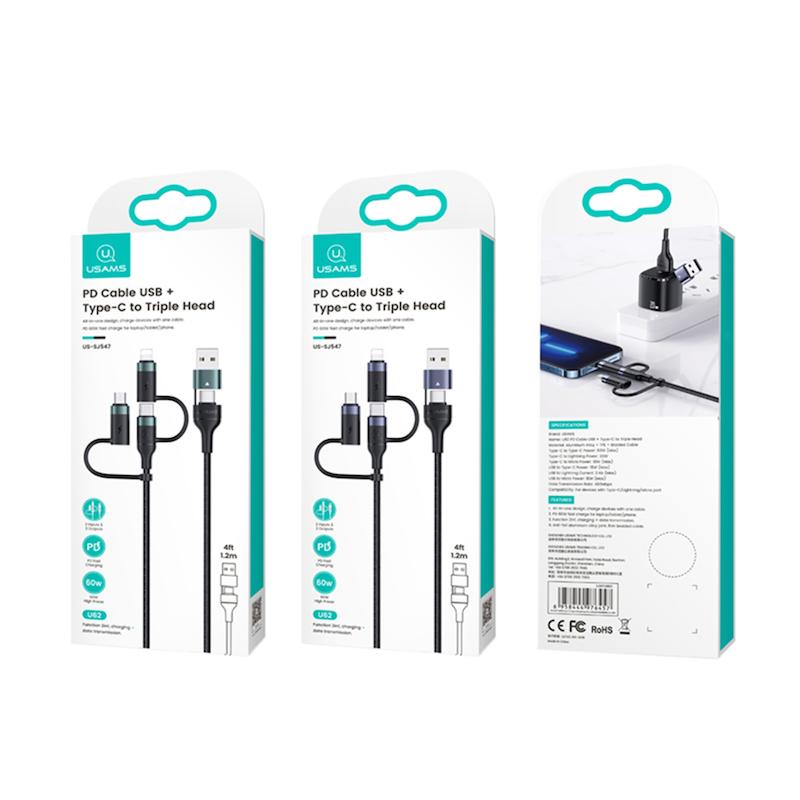 کابل ۳سوکت USAMS