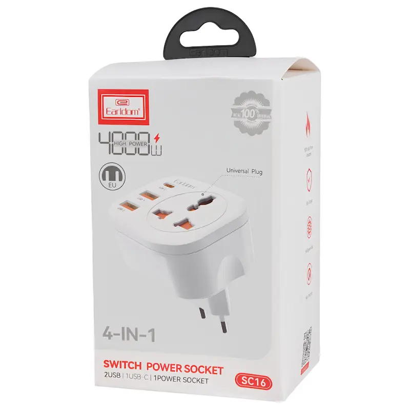 شارژر دیواری 12 وات ارلدام