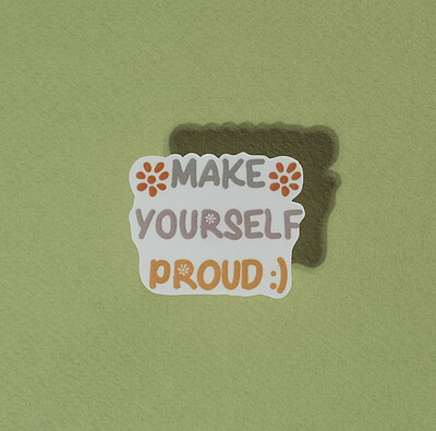 استیکر make yourself proud