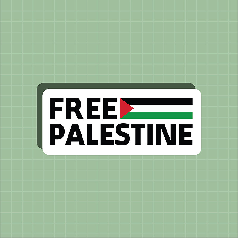 پیکسل چوبی Free Palestine