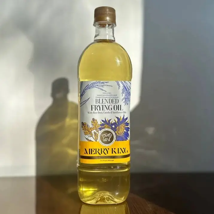 روغن دوکاره مری کینگ حاوی سبوس برنج - مناسب سرخ کردنی و پخت و پز، 1 لیتری