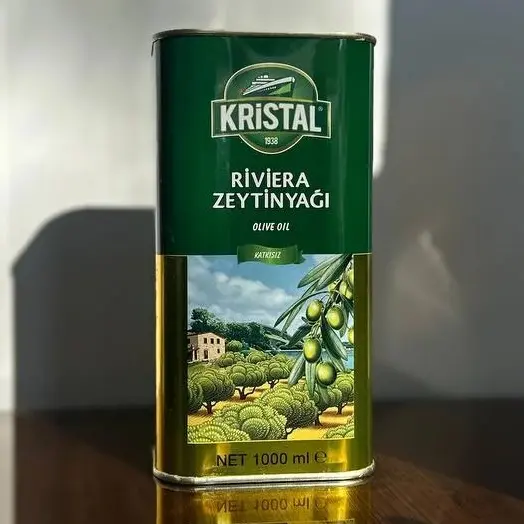 روغن زیتون کریستال اصل ترکیه ۱ لیتری - بهترین انتخاب برای سلامتی شما