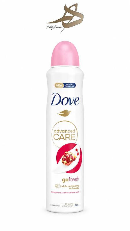 اسپری ضدتعریق داو Advanced Care Go Fresh انار و به‌لیمو