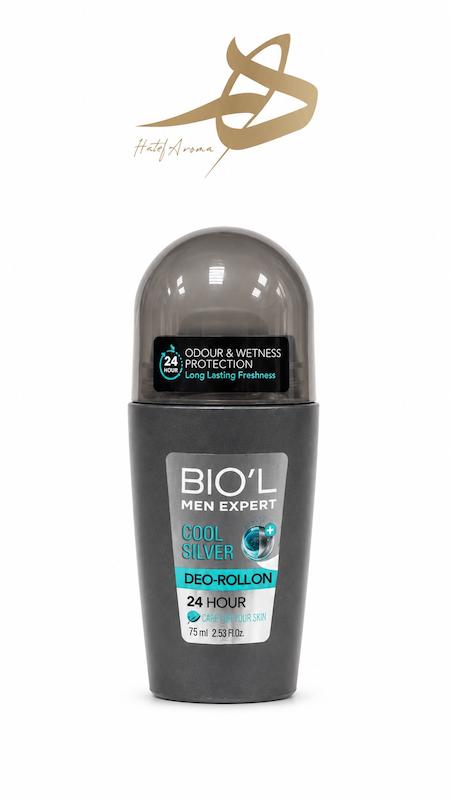 رول دئودورانت مردانه بیول Men Expert مدل Cool Silver