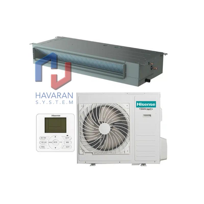 داکت اسپلیت 24000 هایسنس Hisense اینورتر HID-24