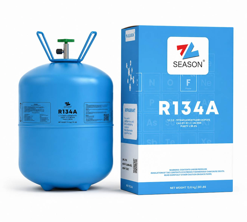 گاز مبرد R134a برند سیزن  SEASON