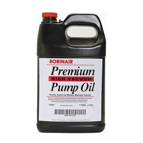 روغن وکیوم روبین ایر  Robinair High Vacuum Oil Pump قوطی مشکی