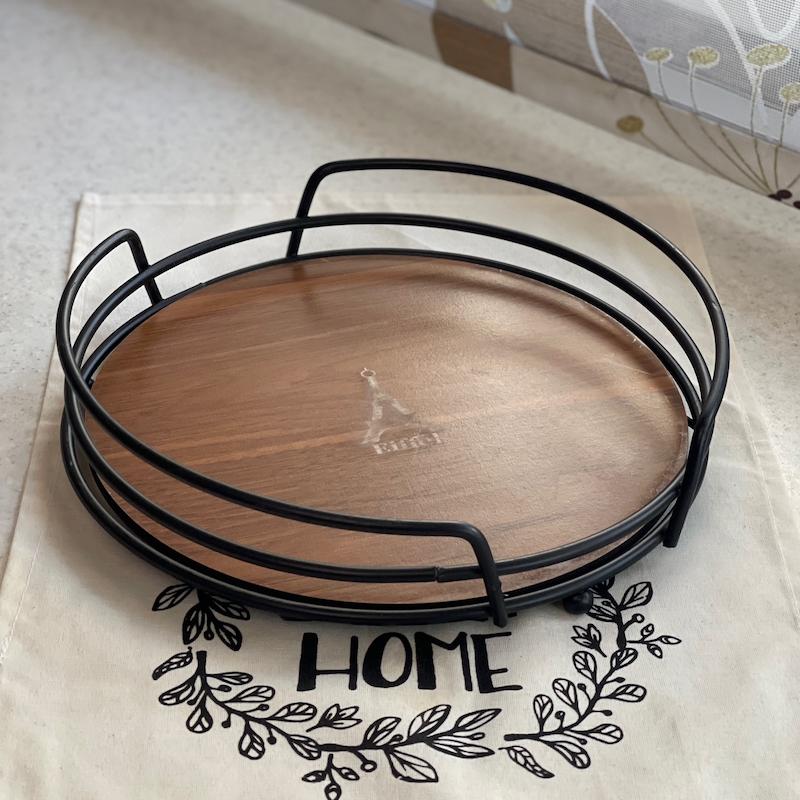 سینی فلزی گرد