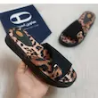 صندل و دمپایی زنانه ودخترانه فندی مشکی