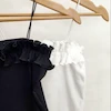 تاپ یقه چین دار
