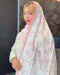 شال پلیسه صورتی اورجینال