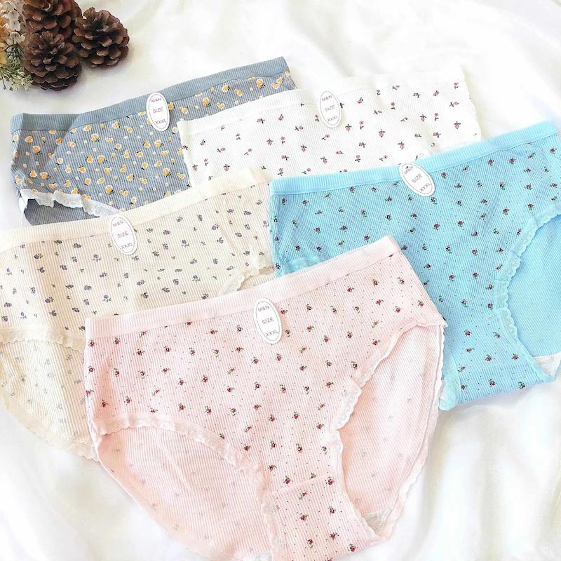 شورت کبریتی طرح گل سایز 2XL