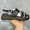 صندل رکابدار - قهوه ای سوخته