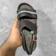 صندل رکابدار - قهوه ای سوخته