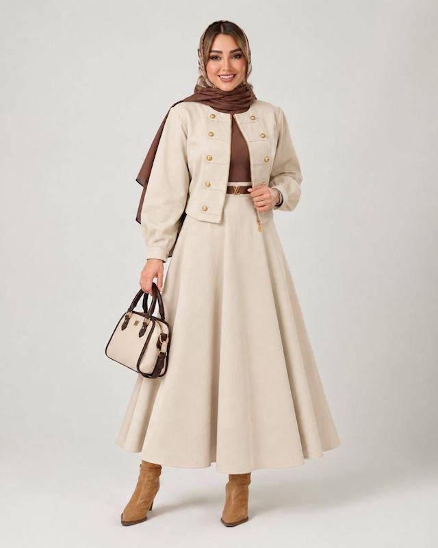 کت و دامن ژوزفین(ارسال۱۲روزکاری