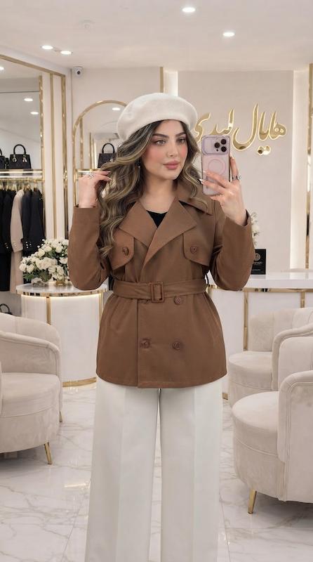 بارونی هیوا / ترنچ کت 