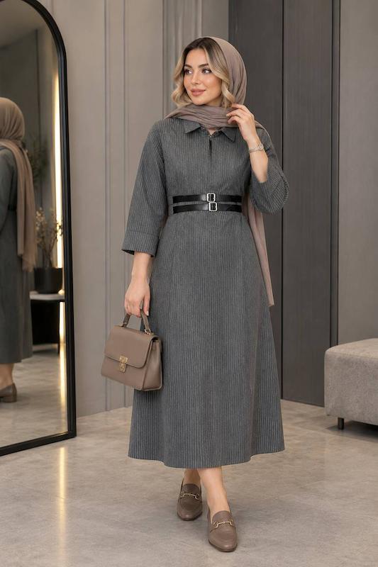 پیراهن مانتویی نگار