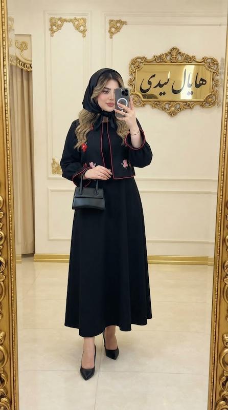 کت و سارافون گلدوزی نیایش