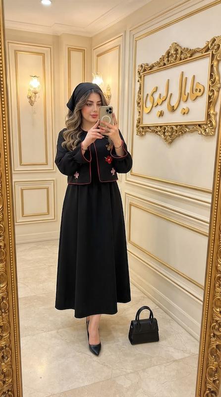 کت و سارافون گلدوزی نیایش