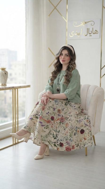 ست شومیز دامن  مانیا )ارسال۱۵ روزکاری