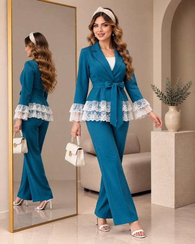 مانتو شلوار ناناز
