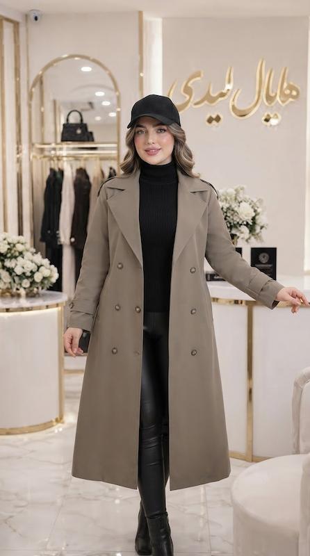 بارونی آستر دار خزان