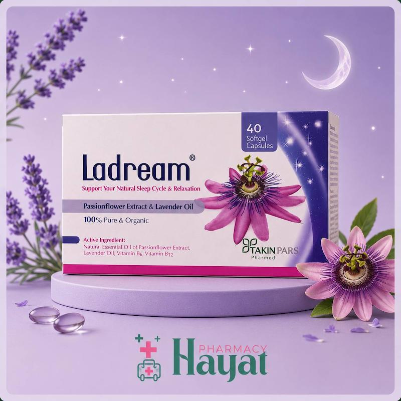 کپسول نرم ژلاتینی لادریم تکین پارس فارمد 40 عدد