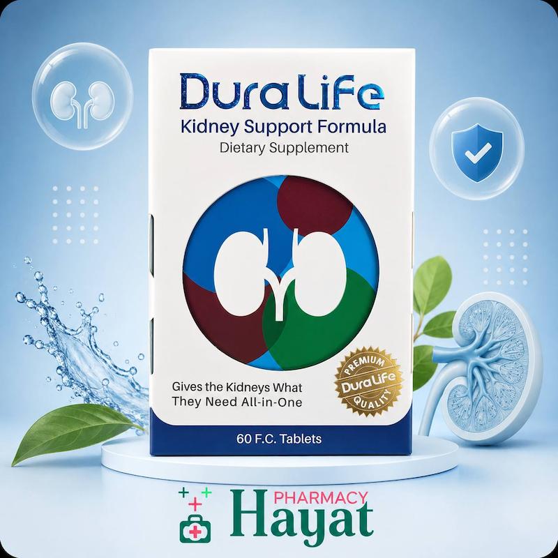 قرص مولتی ویتامین دورالایف کیدنی فاران شیمی مناسب بیماران کلیوی 60 عدد