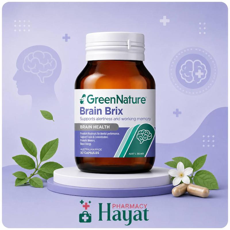 کپسول برین بریکس گرین نیچر 30 عدد
